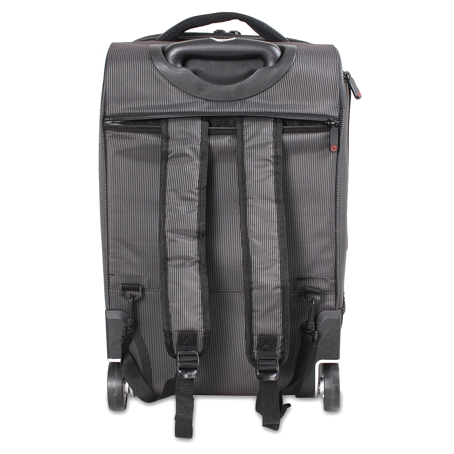 Black MSR23 BLACK J World New York Ray Business Rolling Backpack