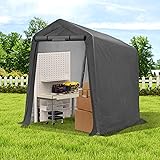 COVERONICS 6' x 7' Outdoor Storage Shed - Heavy