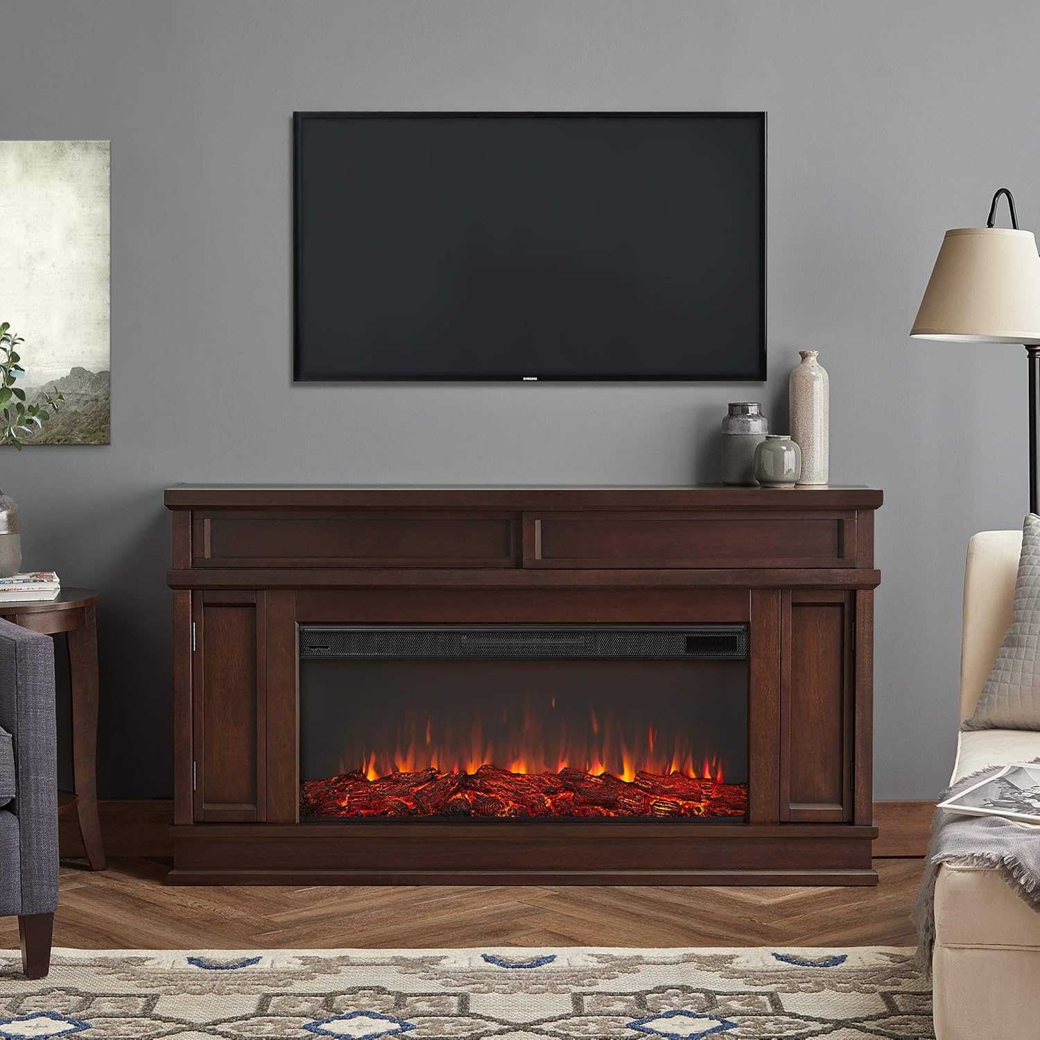 Best Fireplace Mantels With Media Storage