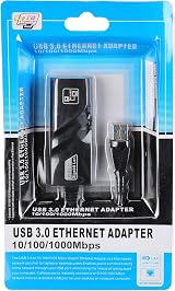 Multibao USB 3.0 Gigabit Ethernet Adapter 1000Mbps RJ45 LAN for Mac Windows view 3
