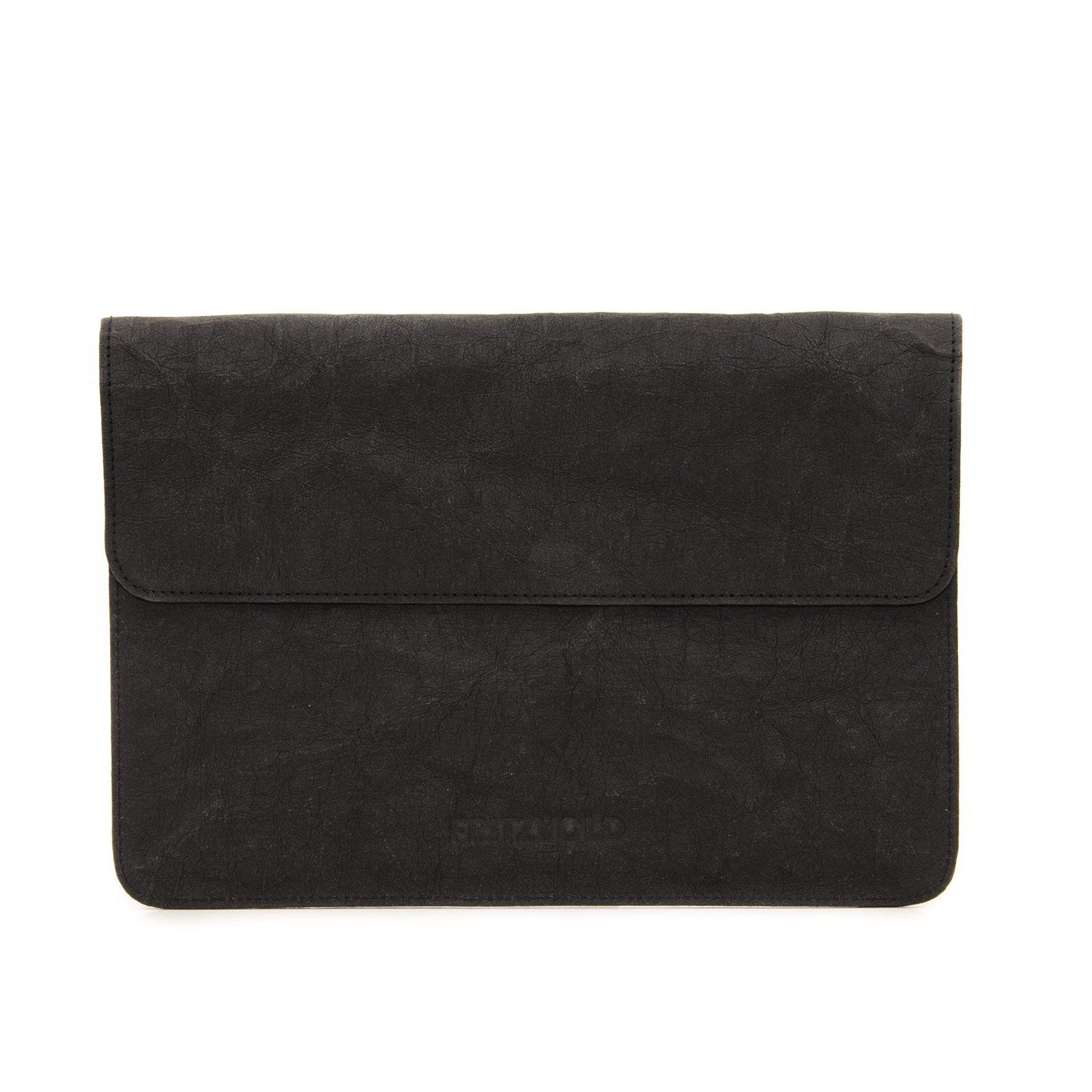 Fritzvold Universal Tablet Sleeve Case for Apple iPad 1/2/3/4, iPad Air/Air 2, iPad 9.7 Inches, iPad Pro 10.5 inches, Samsung Galaxy Tab E 9.6, Tab S2 9.7, Pro 10.1 black Vintage-black 7,9 Zoll