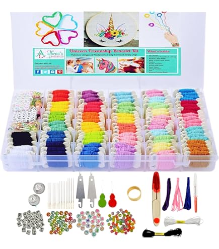 Amazon.com: Athena's Elements - Embroidery Floss - 276 Pcs Cross