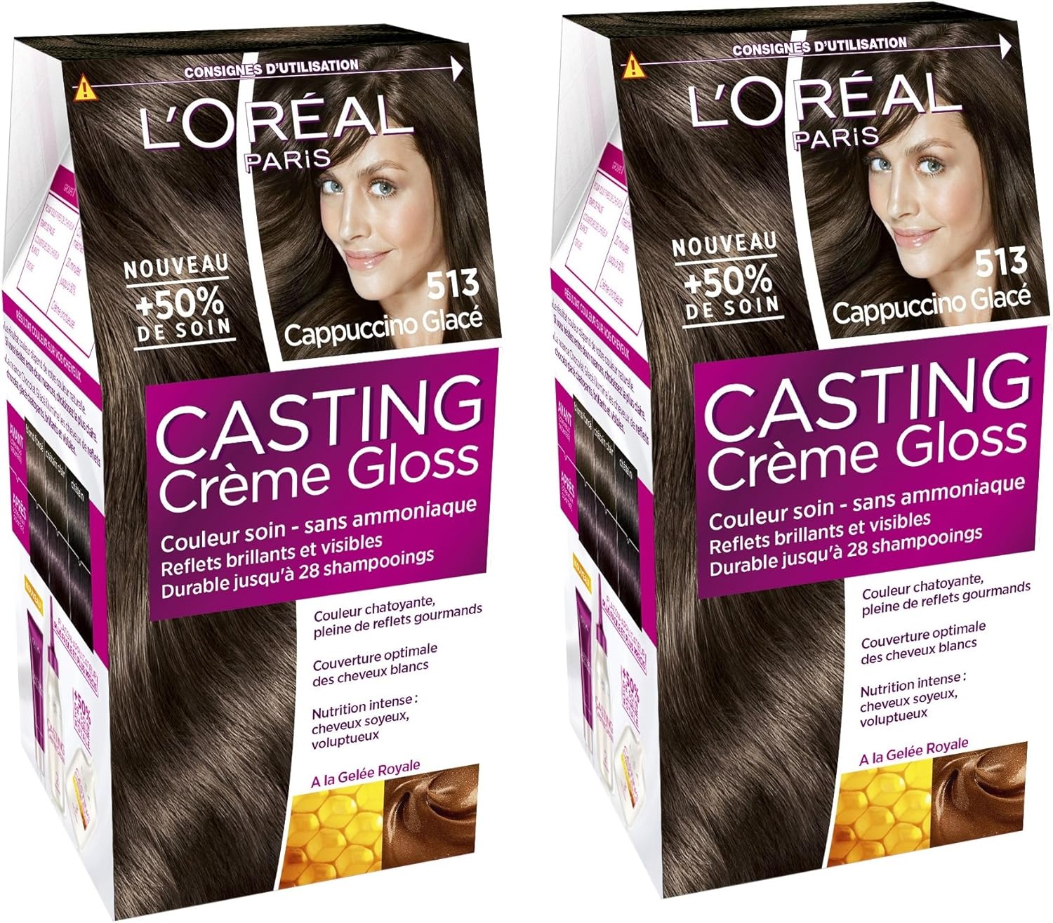 coloration sans ammoniaque après lissage brésilien