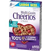 Multi Grain Cheerios Heart Healthy Cereal, 12 OZ Large Size Cereal Box