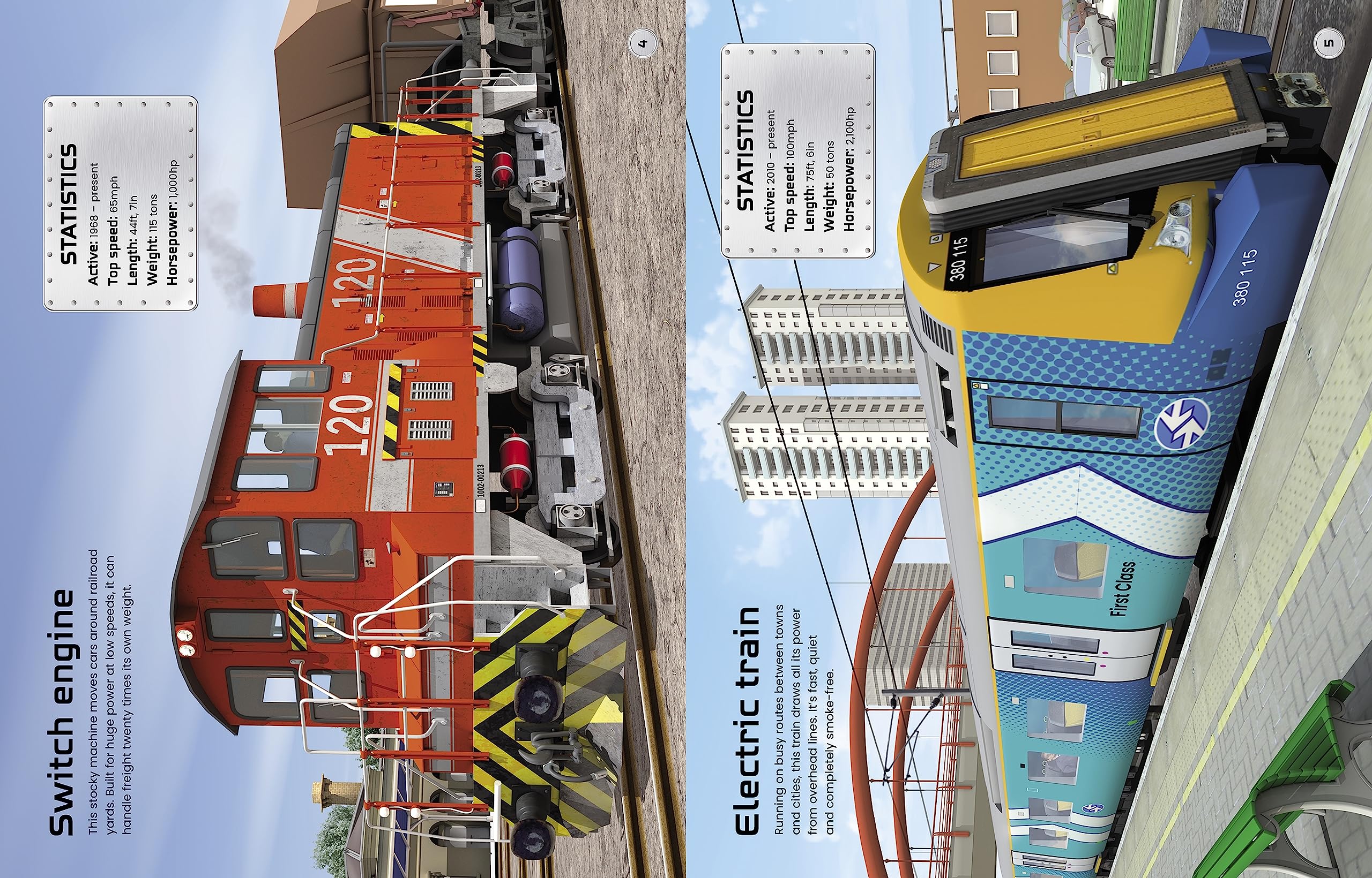 Build Your Own Trains Sticker Book: Build and Customize your own Trains in this Interactive Sticker Book For Budding Trainspotters (Build Your Own Sticker Book)