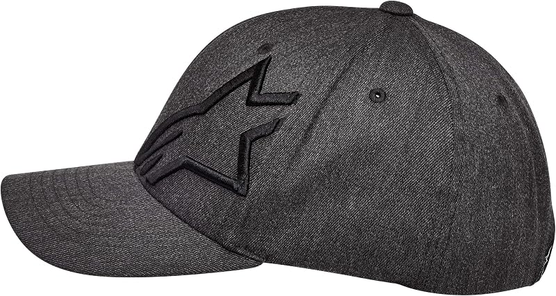 Alpinestar Corp Shift 2 Flexfit Cap, Homens, Cinzento (Dk Heather Gray/Preto), L/XL