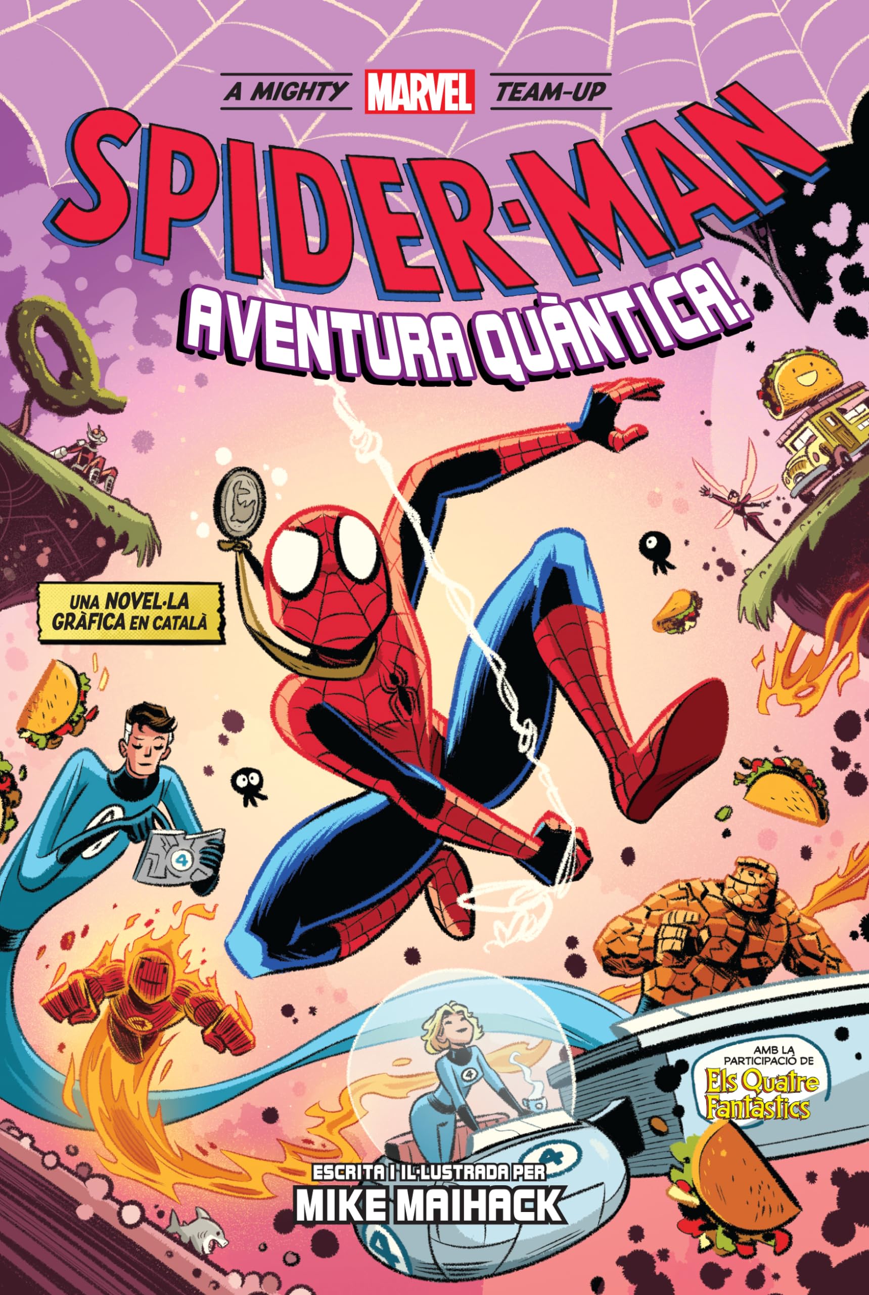 voir fiche du album Marvel scholastic spider-man. aventura quàntica!