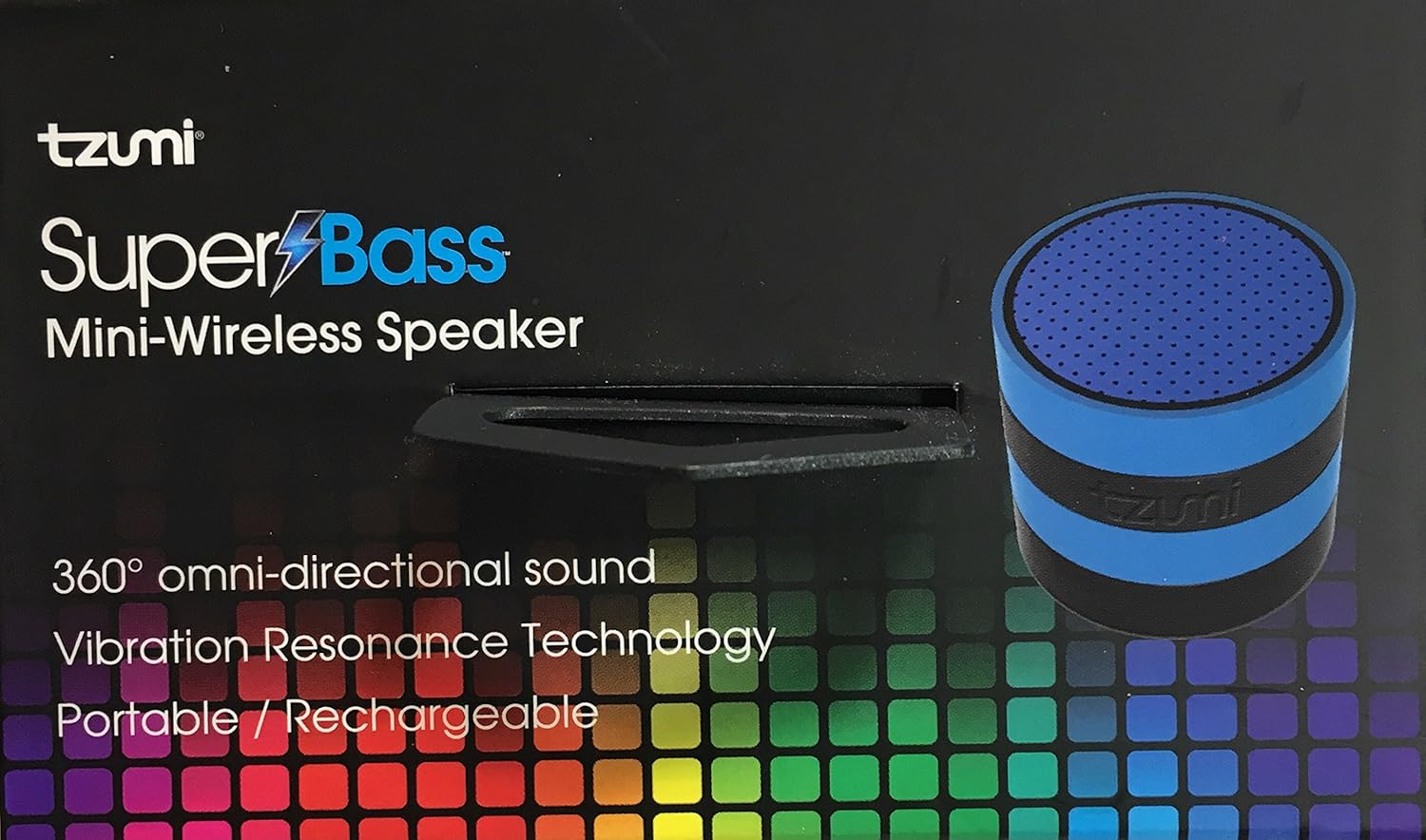 tzumi super bass speaker