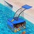 2 IN 1 Pool Leaf Catcher with Animal Saving Escape Ramp, Floating Leaf Net Skimmer Cleaner for Pool Surface Cleaning, Pool Critter Escape Ramp Accessories Above Ground Pool Leaf Skimmer(Wing Style)