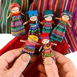 Purity Style Six Worry Dolls in a Bag Fair Trade Guatemala 6 cm view 4
