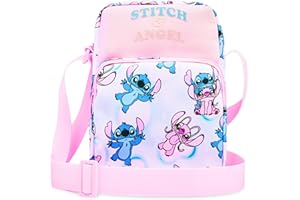 Disney Stitch Crossbody Bag Girls Teens Shoulder Bag Coin Purse Cute Stuff Travel Essentials Gifts for Girls