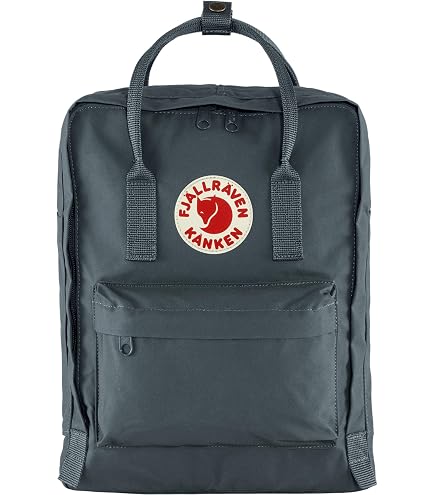 Fjällräven Kanken Mini Backpack - Compact Everyday Carry, Durable Vinylon Fabric - Travel, Graphite