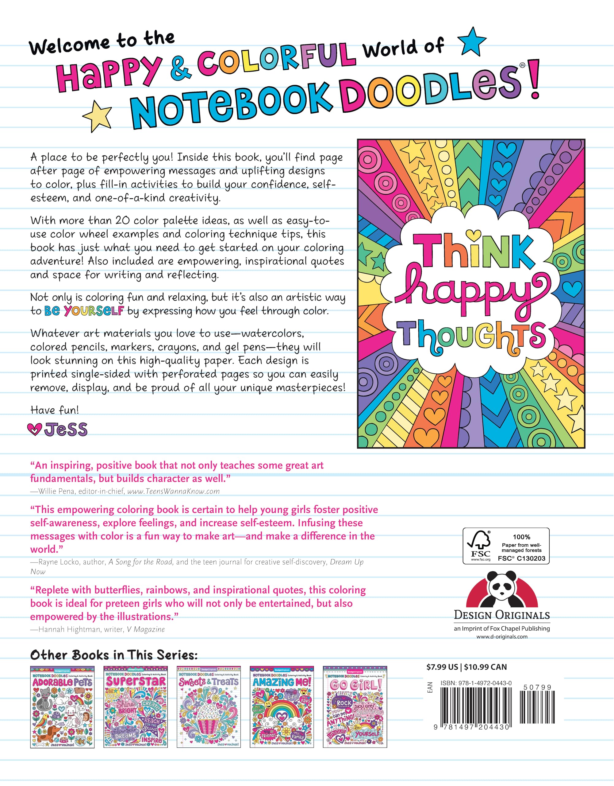 Mua Notebook Doodles Girl Power! Coloring & Activity Book (Design ...