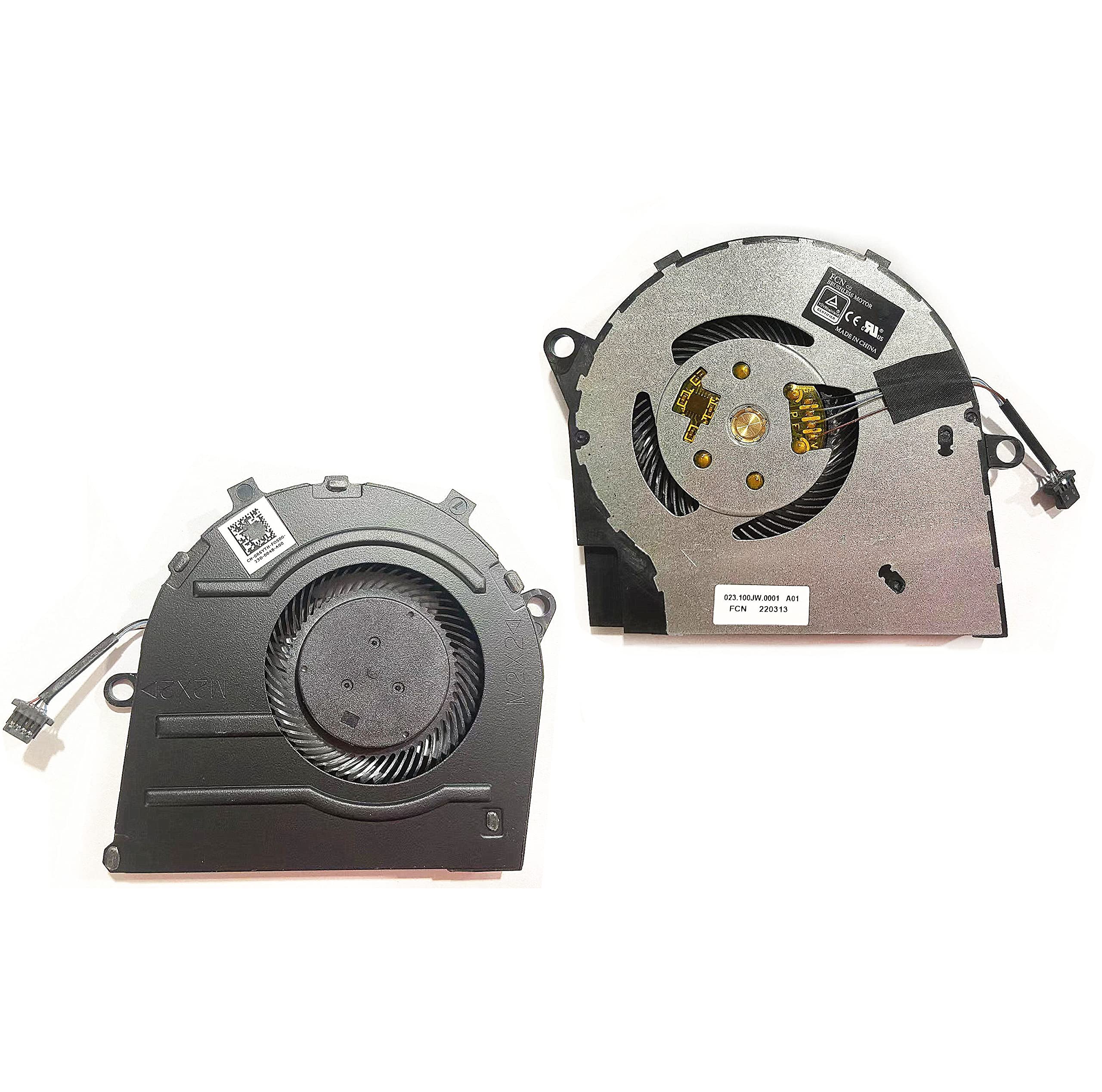 New CPU Cooling Fan Replacement for Dell Inspiron 14 5401 5402 5405 5408 5409 Series DFS150705A90T FMBT PB6707S05HN2 DC5V 0.5A 100JW.0001 0R6YTH