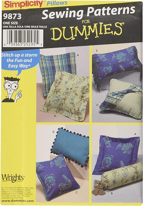 Simplicity Sewing Pattern 9873 One Size Home Decorating Amazon Co