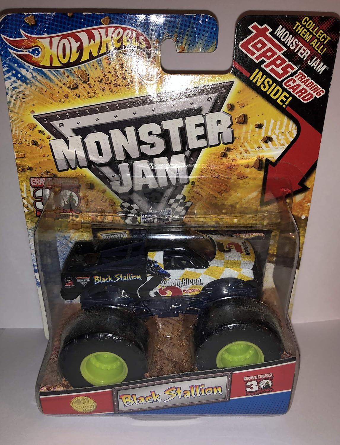 black monster truck toy