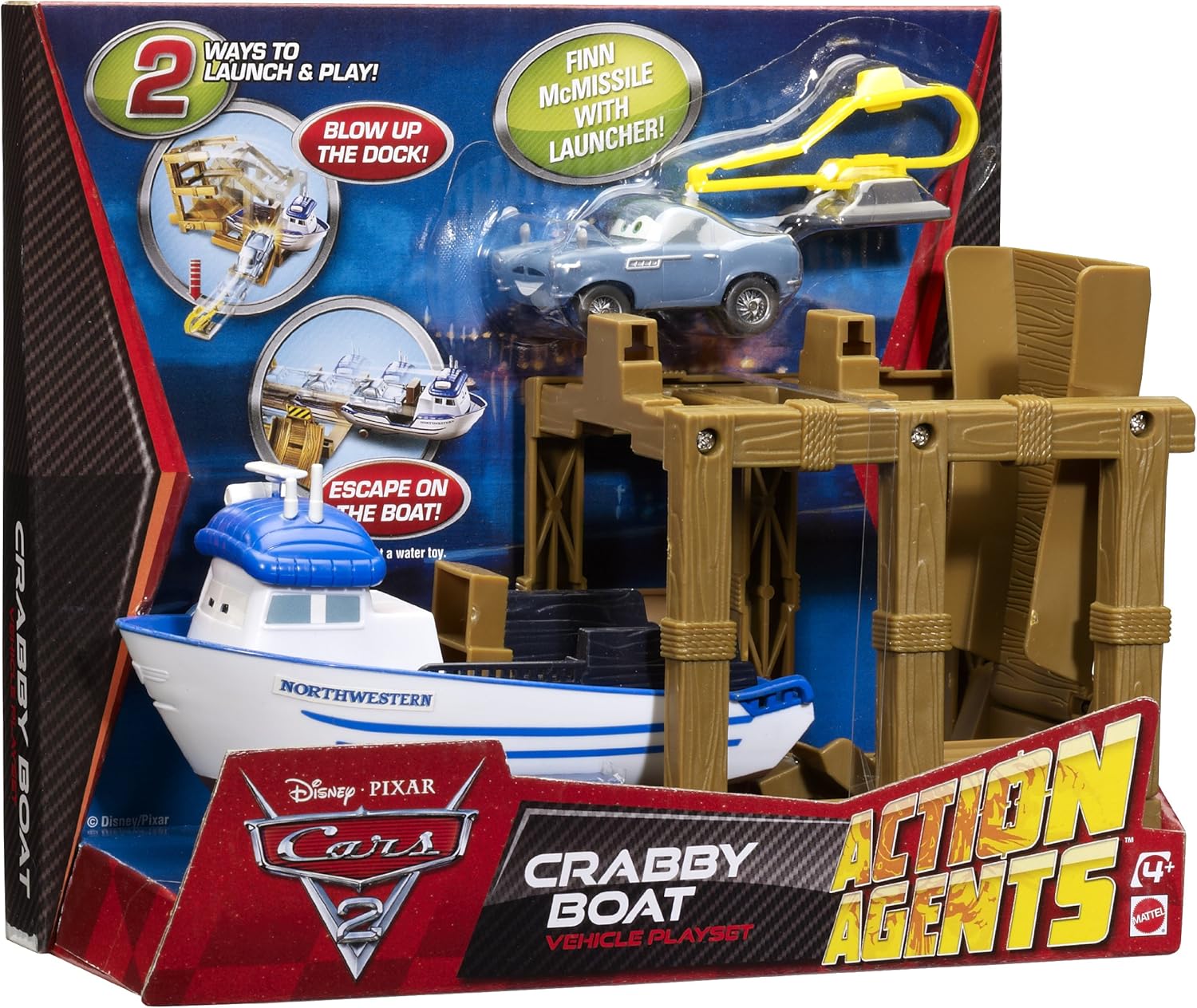 cars 2 ship toy