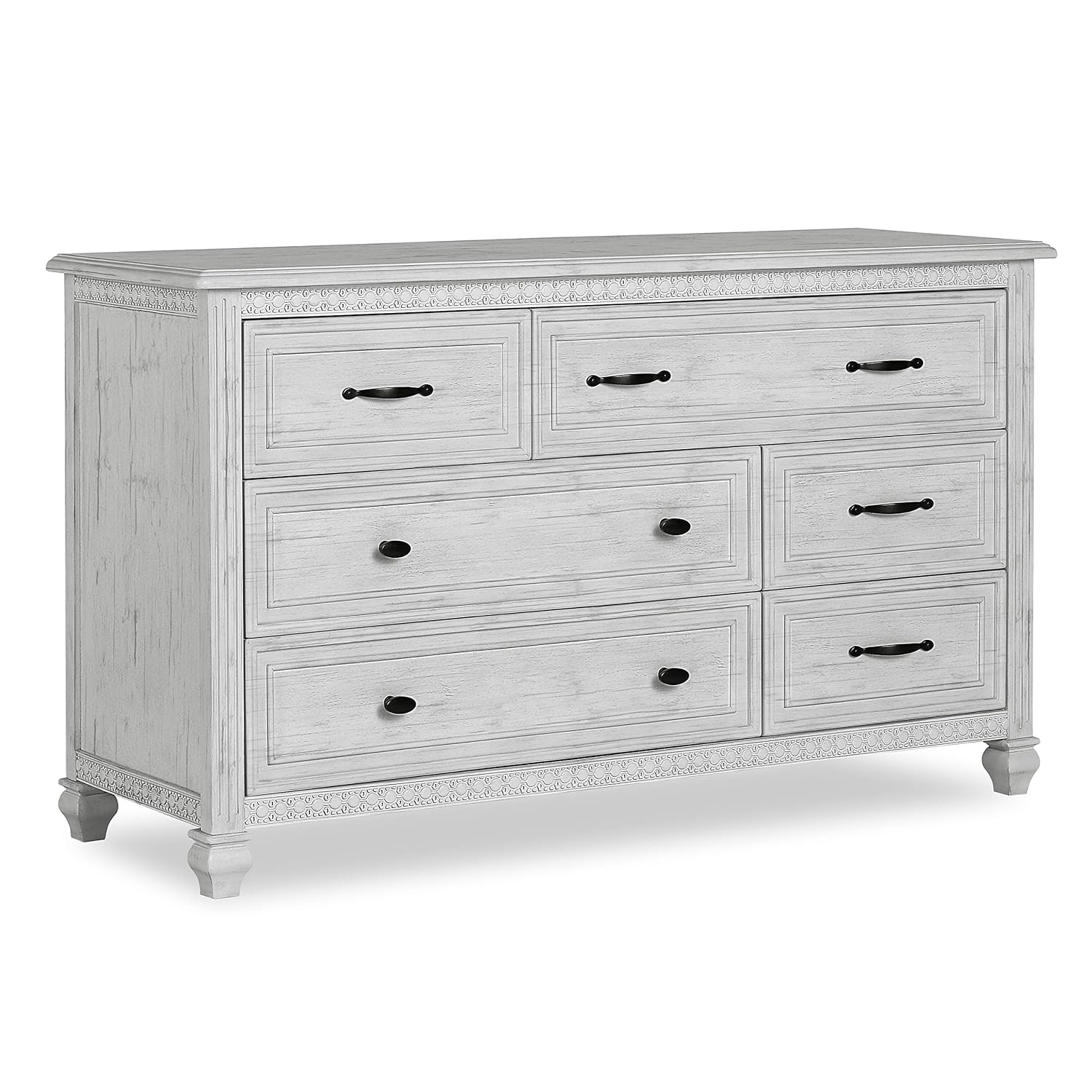 Evolur Madison Double Dresser, Antique Grey Mist : Baby