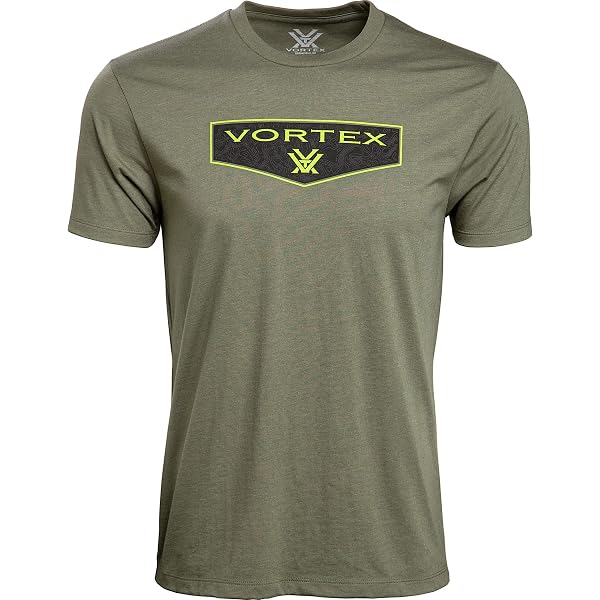 Vortex Optics Logo Short Sleeve T-Shirt – Steel Blue Heather – Men’s S-3XL