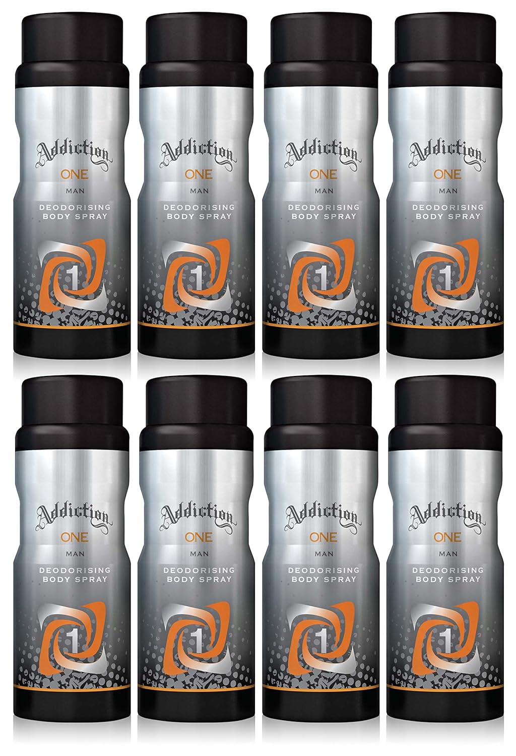 8X ADDICTION ONE MENS DEODORANT BODY SPRAY 150ML Amazon.co.uk Beauty