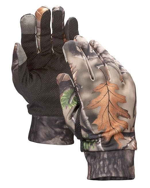 North Mountain Gear Mens Lightweight Camouflage Gloves