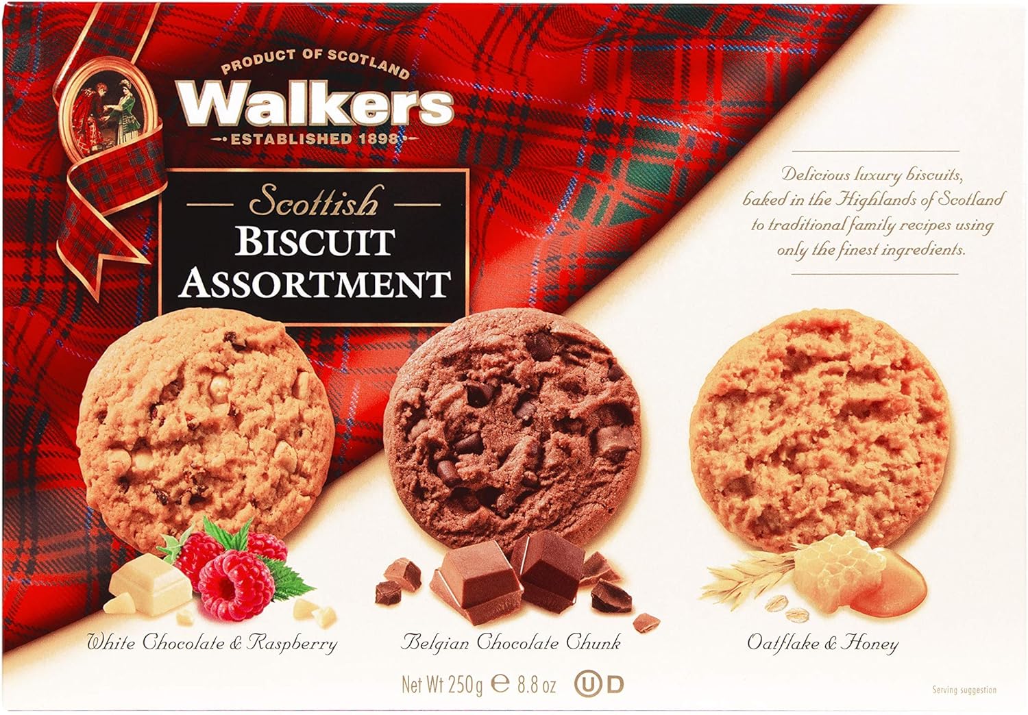 Walkers Scottish Biscuit Assortment, 250g Amazon.co.uk Grocery