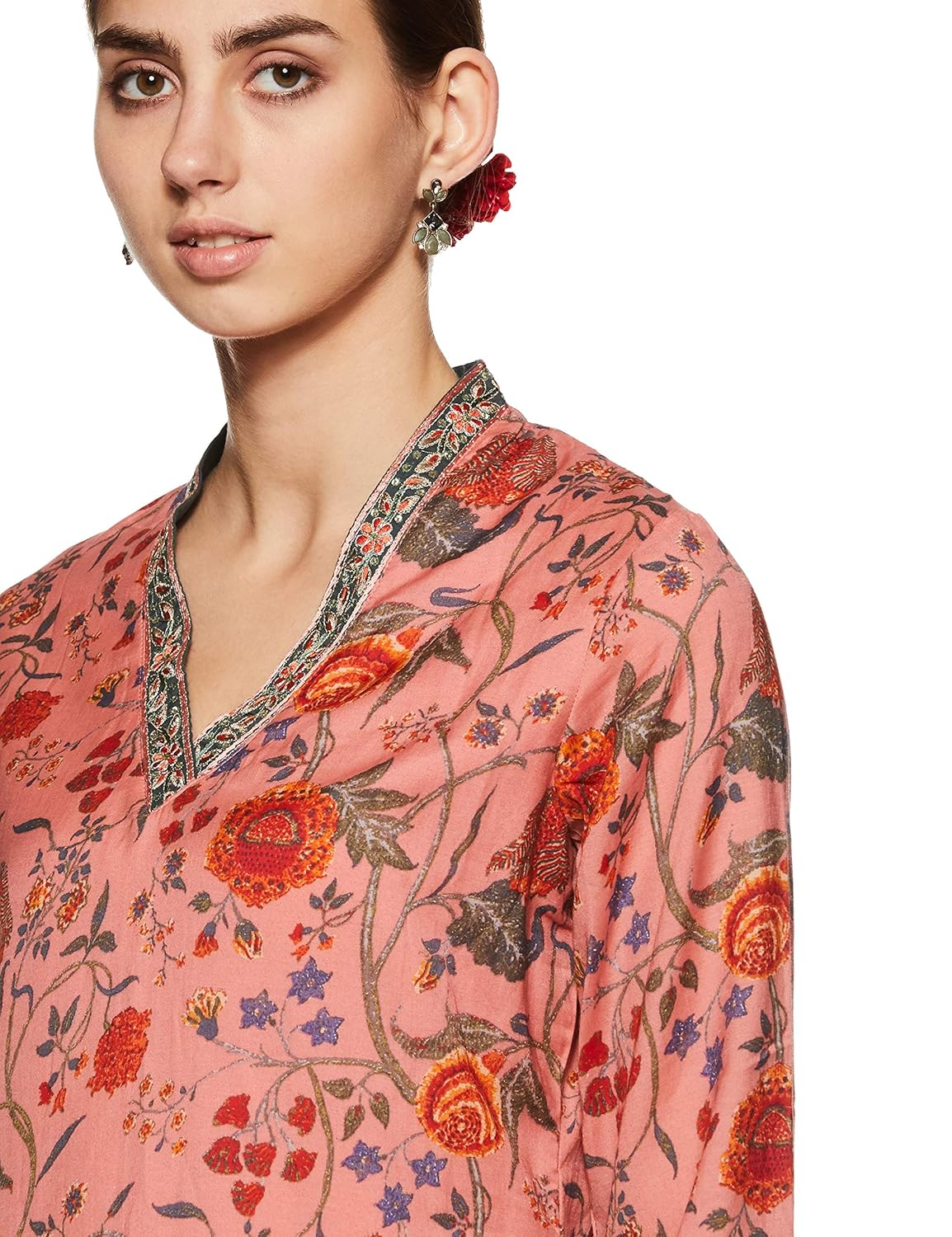 biba women's straight salwar suit set