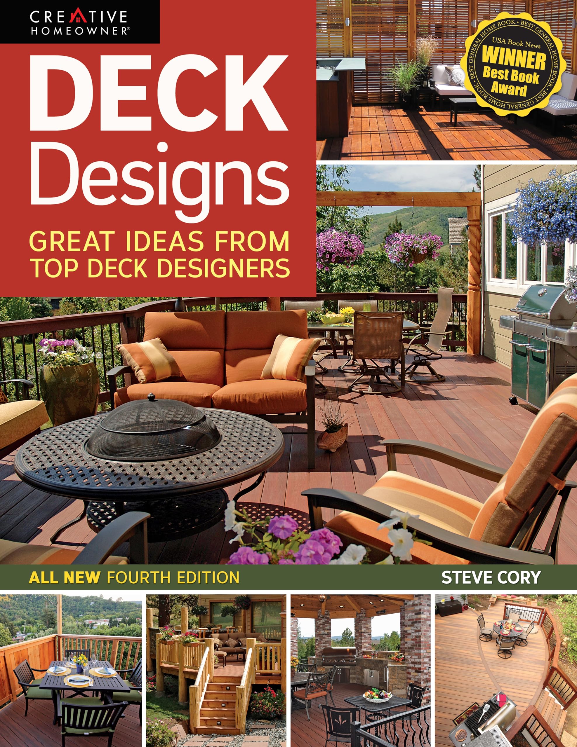 Deck Designs, 4th Edition: Great Design Ideas from Top Deck Designers (Creative Homeowner) Comprehensive Guide with Inspiration & Instructions to Choose & Plan Your Perfect Deck (Home Improvement) Deck Designs, 4th Edition: Great Design Ideas from Top Deck Designers (Creative Homeowner) Comprehensive Guide with Inspiration & Instructions to Choose & Plan Your Perfect Deck (Home Improvement) Paperb
