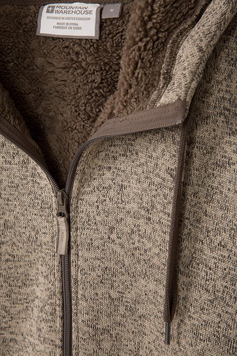 nevis fur lined hoodie