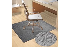 AiBOB Chair Mat for Hardwood Floor, 36 X 48 inches Desk Chair Mat for Wood and Tile Floors, Protection Mats for Office and Home, Easy Glide for Chairs