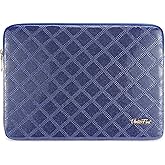 Vinterfint 14 inch Laptop Sleeve Case for 14" MacBook Pro M4 M3 M2, Surface Laptop Studio 2, ThinkPad E14 Gen 6, IdeaPad 3i, XPS 14, Inspiron 14, Yoga Pro 7 Gen 9, Blue Sparkling Laptop Cover