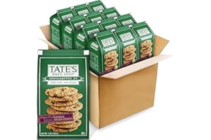 Tate's Bake Shop All Natural Cookie, Oatmeal Raisin, 12Count (Pack Of 12)