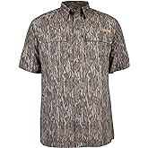 HABIT Men's Hatcher Pass Short Sleeve Camo Guide Shirt