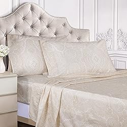 Superior 600 Thread Count Cotton Blend Bed Sheet