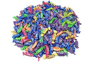 ASSORTIT Tootsie Roll Fruit Chews American Holiday Candy Fruity Favorites Party Mix Bag Soft And Chewy Taffy Midgees Individually Wrapped Assorted Flavor Variety 8 Lbs (128 oz) - Made In USA