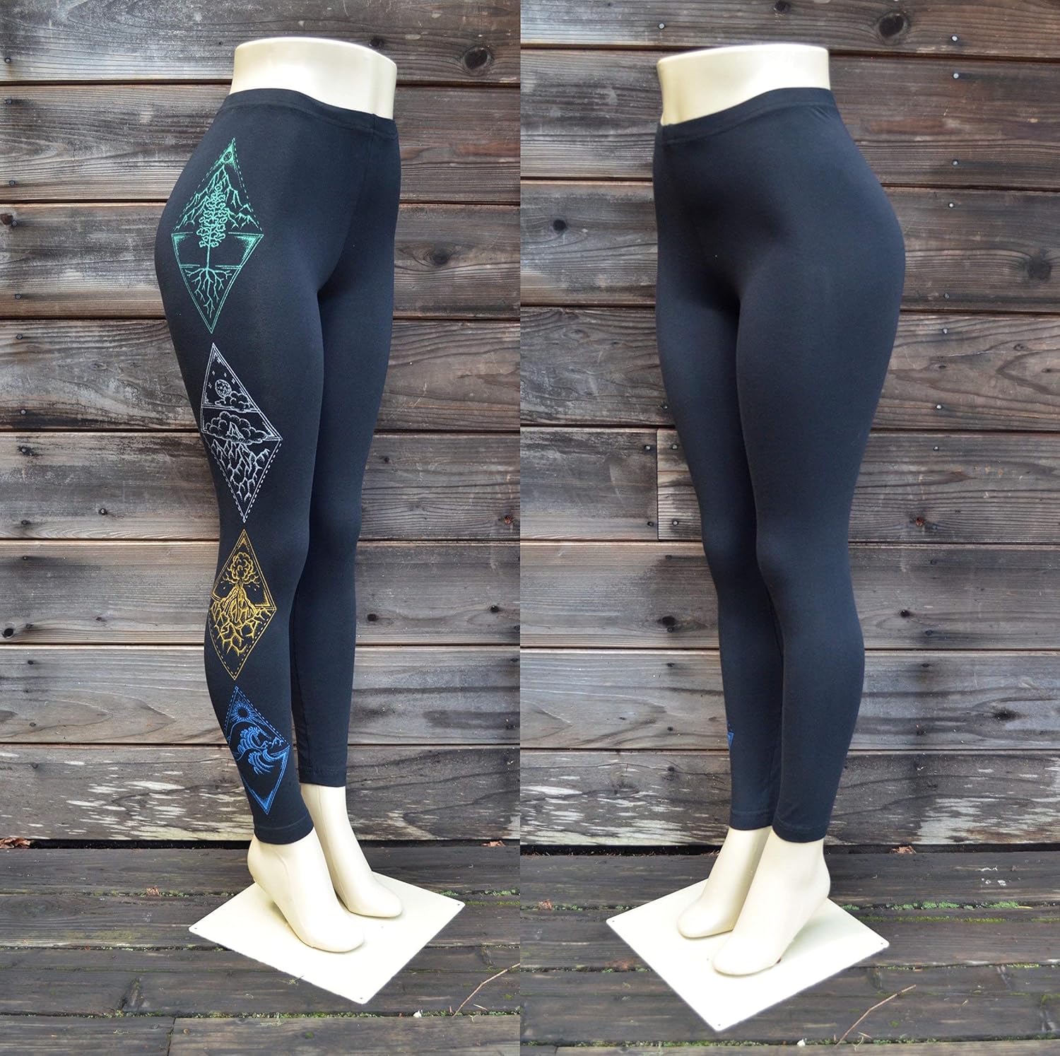 women's black workout leggings