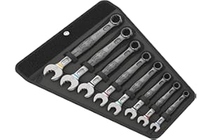 WERA 6003 Joker 8pc Combo Wrench Set Imperial in Textile Pouch
