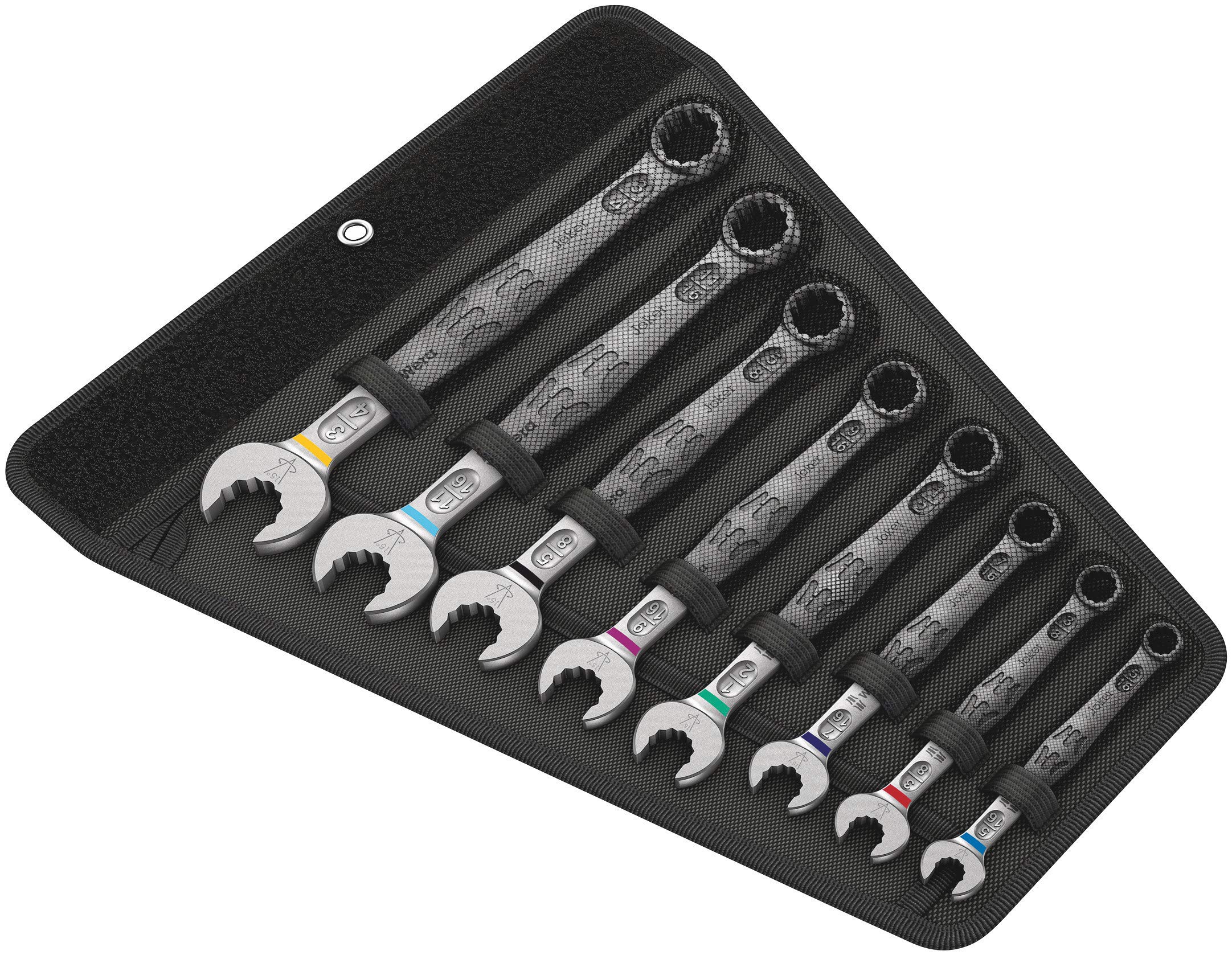 Photo 1 of Wera 05020241001 6003 Joker 8 Imperial Set 1 combination wrench set, Imperial, 8 pieces