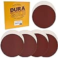 Dura-Gold Premium 10" Sanding Discs Variety Pack Box - 60, 80, 120, 180, 240 Grit (2 Discs Each, 10 Total) - Sandpaper Discs with PSA Self Adhesive - Drywall, Floor, Woodworking, Auto For Power Sander