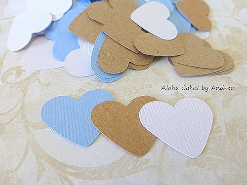 Amazon Com Baby Shower Heart Confetti 1 Pack Of 150 Modern And