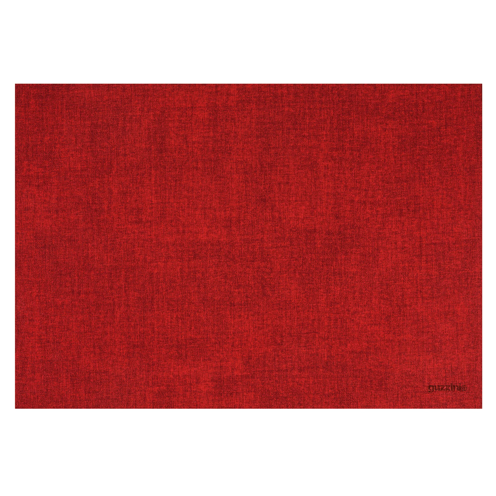 Guzzini - Tiffany, FABRIC Reversible Place Mat - Red, 45 x 30 cm - 22609155