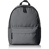 Amazon Basics Classic School Backpack - Grey