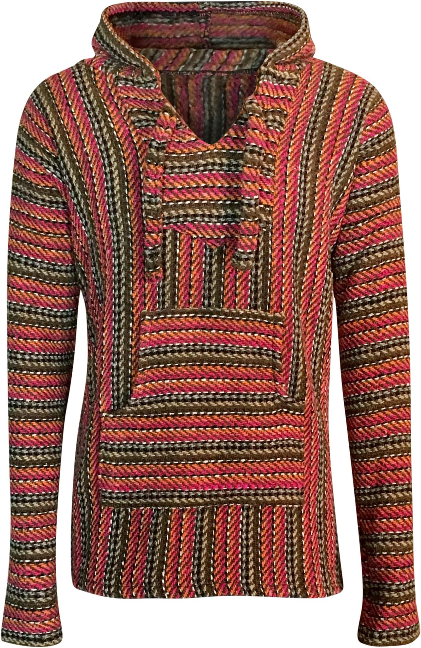 BuddhaHood Baja Eco Hoodie | Choose Color & Size | Embrace Outdoors in Warmth!