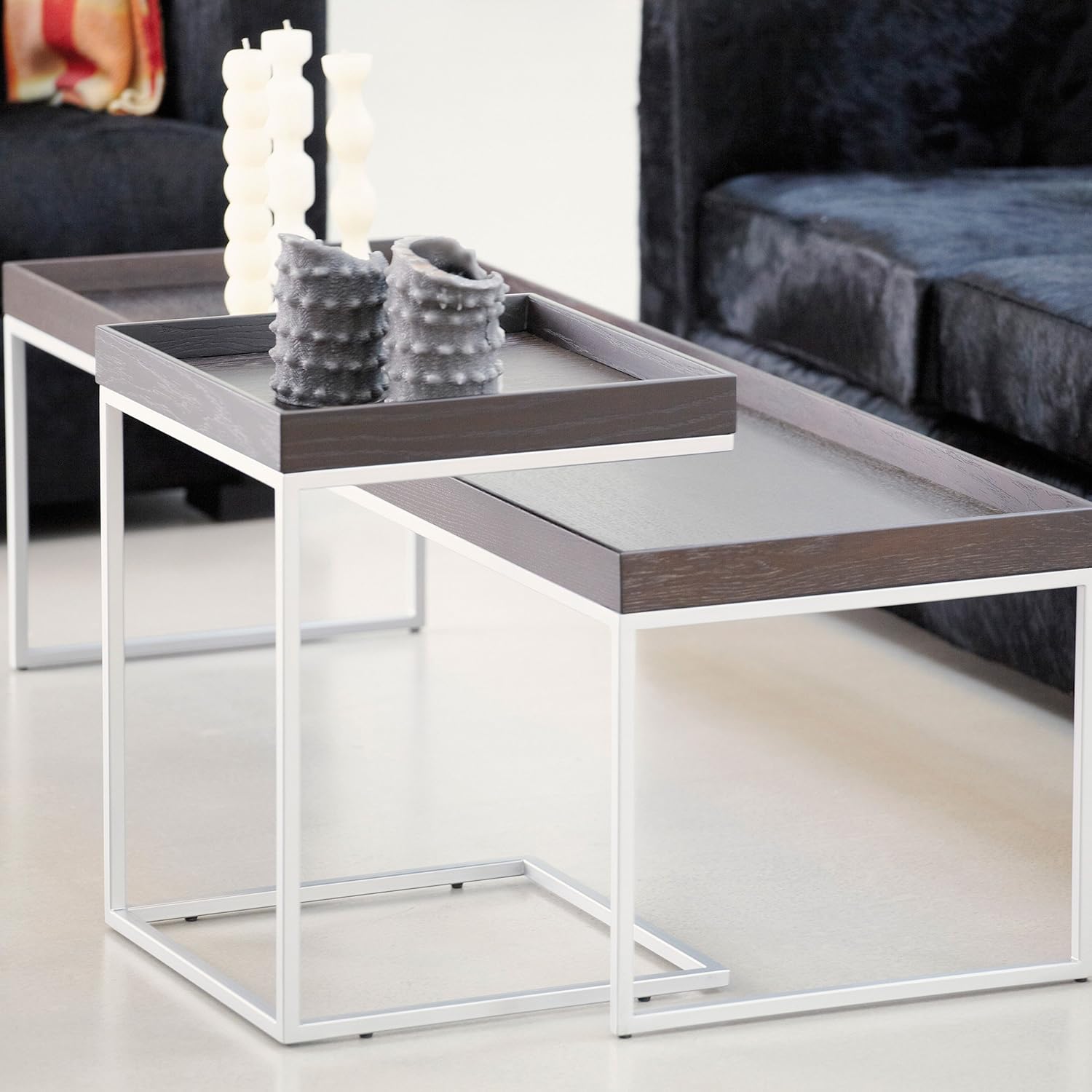 Mesa auxiliar wengue Las mejores mesas.