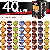 Brooklyn Beans Coffee Pods, Assorted Decaf Variety Pack - Compatible with Keurig K Cup Brewers Including 2.0 Coffee Makers, 40 Count, Perfect for Decaf Coffee Lovers