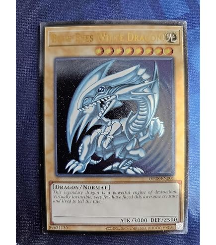 Amazon.com: Yu-Gi-Oh! - Blue-Eyes White Dragon A (BPT-003