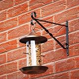 DIVCHI Pack of 4 Garden Hanging Basket Brackets Twisted Metal Up to 12 Inches view 5