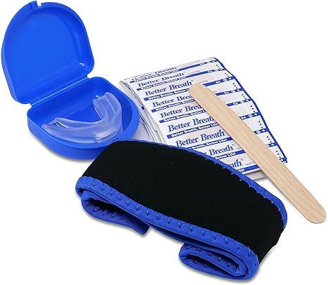 Lot Trois Produits Solution Anti Ronflements Ceinture De Menton Orthese D Avancee Mandibulaire 60 Bandelettes Nasales Pouf Mettre Fin Aux Ronflements Satisfait Ou Rembourse Amazon Fr Hygiasne Et Soins Du Corps