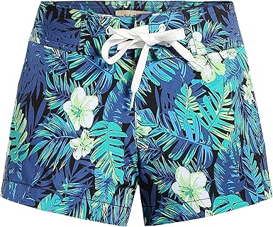 tropical swim shorts