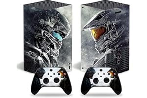DAIGMENG X-Box Series X Skin - X-Box X Skins for Consloe and Controller Cover - X-Box Series X Accesories, Black